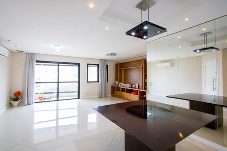 Sala de apartamento para alugar com 3 quartos, 114m² em Jardim, Santo André