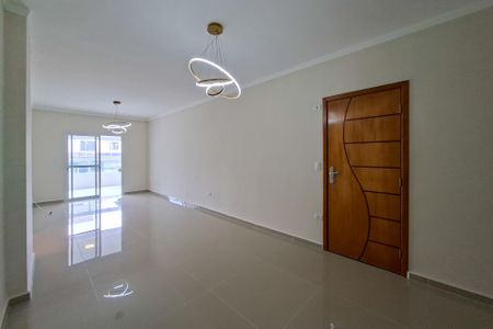 Sala de apartamento para alugar com 3 quartos, 118m² em Vila Caiçara, Praia Grande