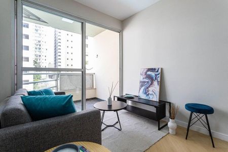 Sala de apartamento para alugar com 2 quartos, 56m² em Vila Progredior, São Paulo