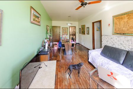 Sala de apartamento à venda com 3 quartos, 88m² em Coração Eucarístico, Belo Horizonte