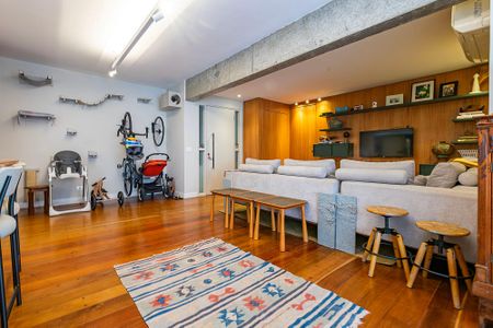 Sala/Cozinha de apartamento à venda com 3 quartos, 110m² em Pinheiros, São Paulo