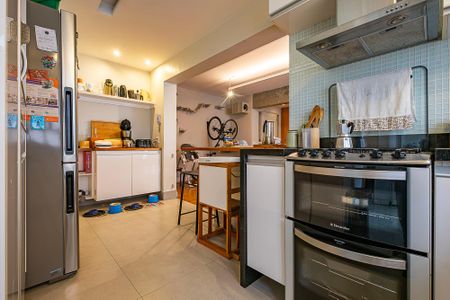 Sala/Cozinha de apartamento à venda com 3 quartos, 110m² em Pinheiros, São Paulo