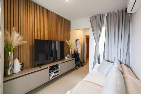 Sala de apartamento para alugar com 2 quartos, 50m² em Tibery, Uberlândia