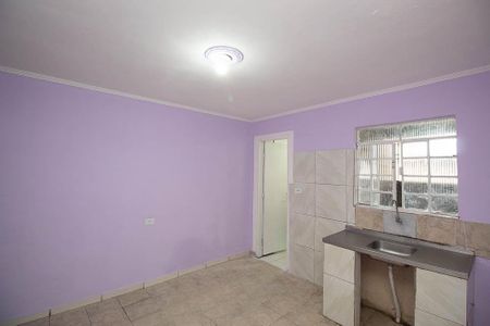 Cozinha  de casa para alugar com 1 quarto, 50m² em Jardim Filhos da Terra, São Paulo