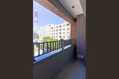 Varanda de kitnet/studio para alugar com 1 quarto, 25m² em Brooklin , São Paulo