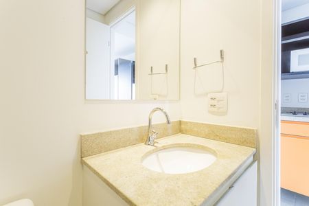 Banheiro de kitnet/studio para alugar com 1 quarto, 30m² em Vila Olímpia, São Paulo