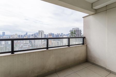 Varanda de kitnet/studio para alugar com 1 quarto, 30m² em Vila Olímpia, São Paulo