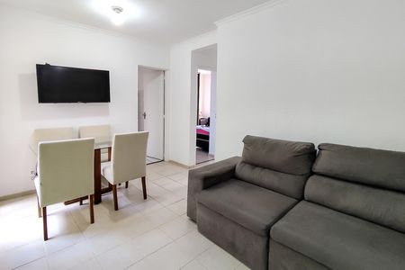Sala de apartamento à venda com 2 quartos, 55m² em Jardim America, Belo Horizonte