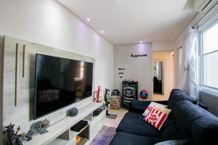 Sala de apartamento para alugar com 2 quartos, 80m² em Vila Assunção, Santo André