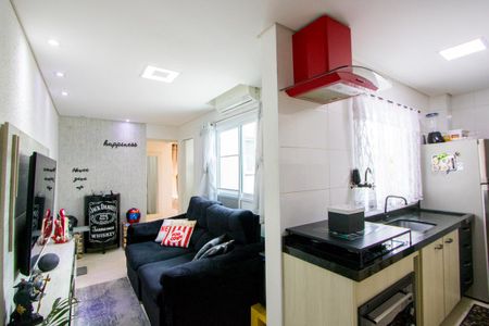 Sala de apartamento para alugar com 2 quartos, 80m² em Vila Assunção, Santo André