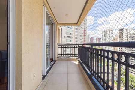 Varanda de apartamento à venda com 1 quarto, 40m² em Vila Regente Feijó, São Paulo