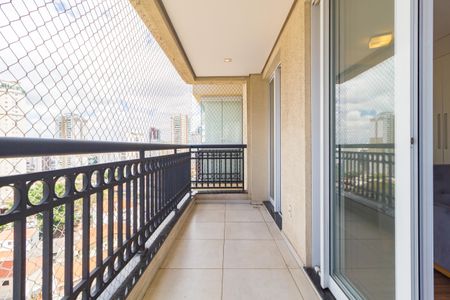 Varanda de apartamento à venda com 1 quarto, 40m² em Vila Regente Feijó, São Paulo