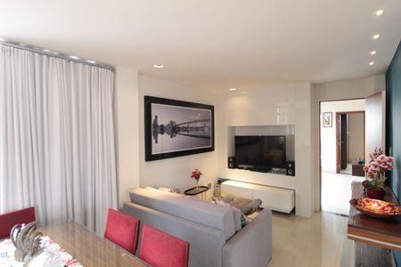 Sala de apartamento à venda com 3 quartos, 107m² em Castelo, Belo Horizonte