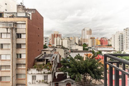 Vista do Quarto 1 de apartamento para alugar com 2 quartos, 34m² em Santa Cecília, São Paulo