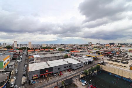 Varanda da Sala de apartamento para alugar com 2 quartos, 56m² em Vila Carmosina, São Paulo