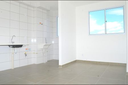 Sala/Cozinha de apartamento para alugar com 2 quartos, 41m² em São Gabriel, Belo Horizonte