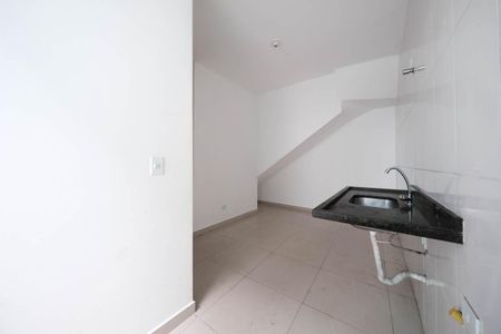 Sala/Cozinha de apartamento para alugar com 1 quarto, 39m² em Vila Buenos Aires, São Paulo