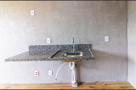 Cozinha de apartamento para alugar com 1 quarto, 25m² em Barra Funda, São Paulo