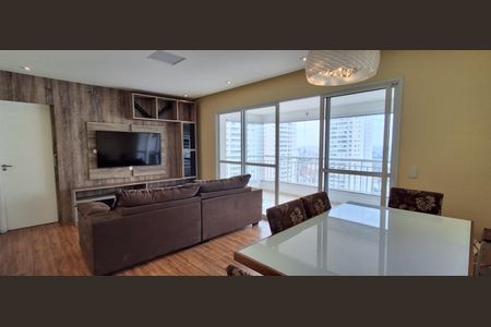 Sala de apartamento para alugar com 3 quartos, 107m² em Vila Lusitania, São Bernardo do Campo