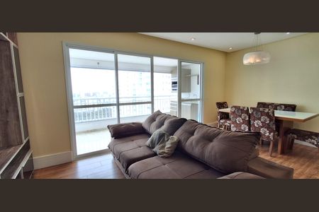 Sala de apartamento para alugar com 3 quartos, 107m² em Vila Lusitania, São Bernardo do Campo