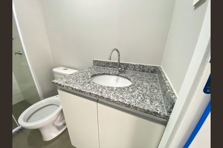 Banheiro de apartamento para alugar com 1 quarto, 26m² em Belenzinho, São Paulo