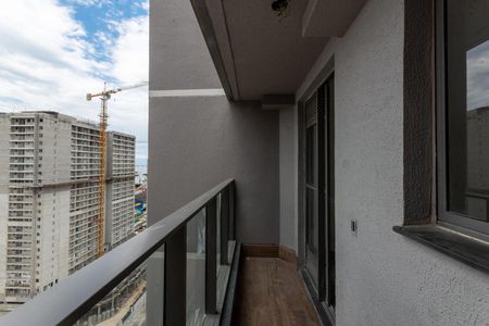 Varanda da Sala de apartamento à venda com 2 quartos, 43m² em Santo Cristo, Rio de Janeiro