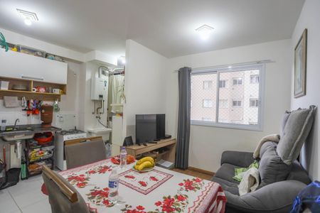 Sala de apartamento à venda com 2 quartos, 43m² em Campanário, Diadema