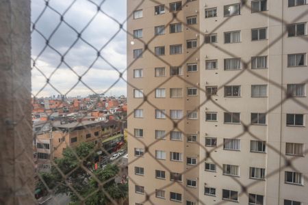 Vista da sala  de apartamento à venda com 2 quartos, 43m² em Campanário, Diadema