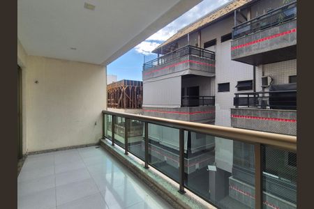 Varanda  de apartamento à venda com 3 quartos, 80m² em Recreio dos Bandeirantes, Rio de Janeiro