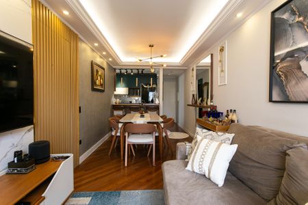 Sala de apartamento para alugar com 2 quartos, 64m² em Chácara Califórnia, São Paulo