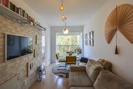 Sala de apartamento para alugar com 2 quartos, 43m² em Bairro dos Casa, São Bernardo do Campo