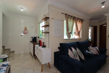 Sala de apartamento à venda com 2 quartos, 70m² em Parque Erasmo Assunção, Santo André