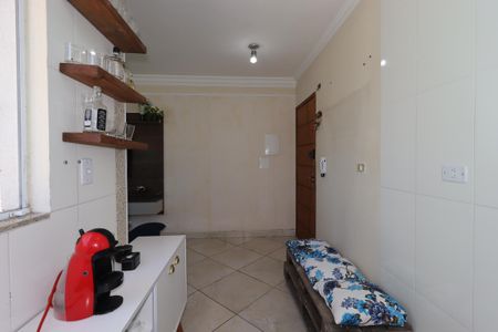 Sala de apartamento à venda com 2 quartos, 70m² em Parque Erasmo Assunção, Santo André