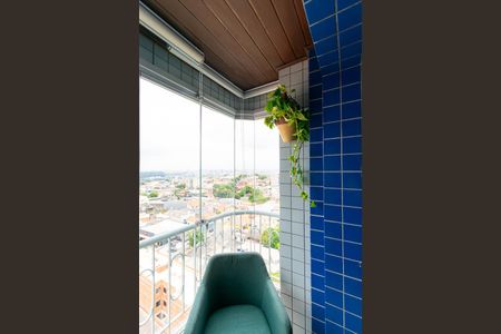 Varanda da Sala de apartamento à venda com 2 quartos, 63m² em Vila Bela, São Paulo