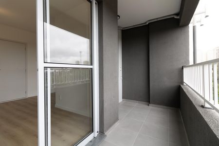 Varanda da Sala de apartamento para alugar com 2 quartos, 42m² em Vila Vermelha, São Paulo