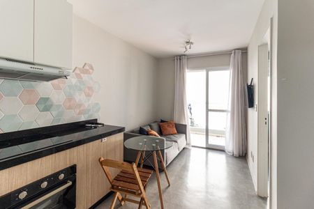 Sala de apartamento para alugar com 1 quarto, 35m² em Vila Buarque, São Paulo