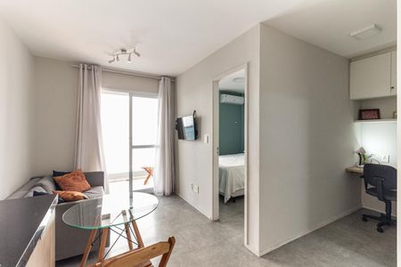 Sala de apartamento para alugar com 1 quarto, 35m² em Vila Buarque, São Paulo