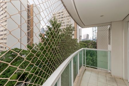 Varanda de apartamento para alugar com 1 quarto, 38m² em Santo Amaro, São Paulo