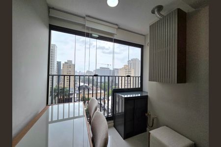Varanda de apartamento para alugar com 1 quarto, 29m² em Indianópolis, São Paulo
