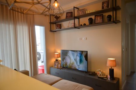 Sala de apartamento para alugar com 2 quartos, 65m² em Rudge Ramos, Santo André