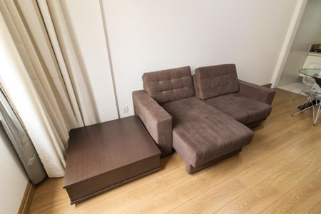 Sala de apartamento para alugar com 1 quarto, 47m² em Centro, Campinas