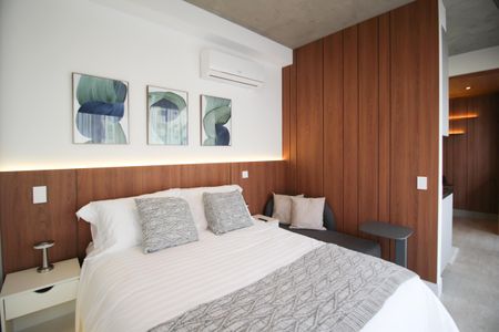 Suíte  de apartamento para alugar com 1 quarto, 27m² em Itaim Bibi, São Paulo