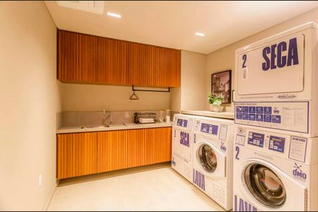 Apartamento para alugar com 27m², 1 quarto e sem vaga Apartamento para alugar com 27m², 1 quarto e sem vagaLavanderia