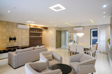 Sala de apartamento à venda com 3 quartos, 200m² em Vila Caminho do Mar, São Bernardo do Campo