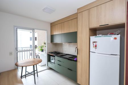 Sala e Cozinha de apartamento para alugar com 1 quarto, 32m² em Sacomã, São Paulo