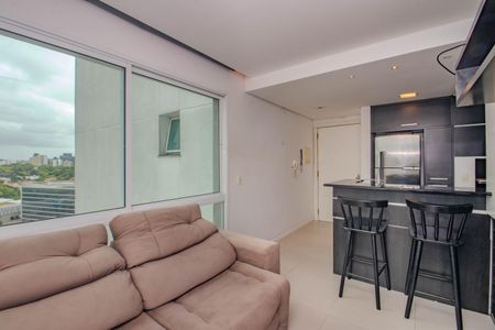 Sala de apartamento para alugar com 1 quarto, 40m² em Três Figueiras, Porto Alegre