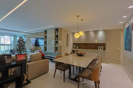 Sala de apartamento à venda com 4 quartos, 195m² em Sion, Belo Horizonte