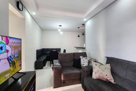 Sala de apartamento à venda com 2 quartos, 68m² em Nova Petrópolis, São Bernardo do Campo