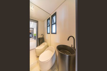 Lavabo de apartamento à venda com 1 quarto, 108m² em Jardim Bela Vista, Santo André