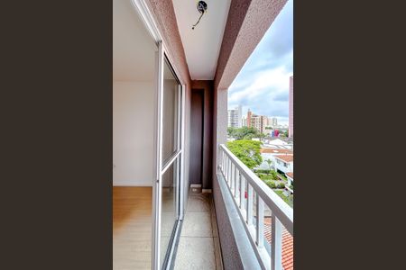 Varanda do Studio de apartamento para alugar com 1 quarto, 18m² em Vila Santo Estefano, São Paulo